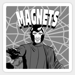 B&W magnets Sticker